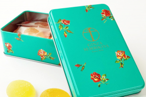 銀座千疋屋の缶入り銀座ひとくちフルーツゼリー