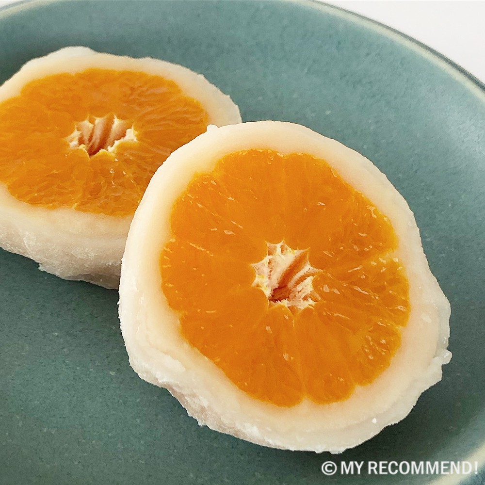 清光堂 一福百果,まるごとみかん大福