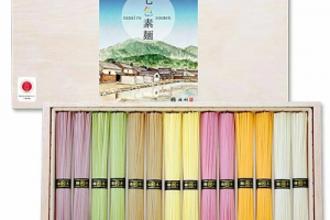 池利の夏野菜を使った三輪素麺