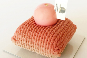 マサヒコ オズミ パリの座布団モンブラン！ピンク色のケーキも！