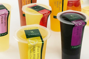 千疋屋総本店のフルートジェリー