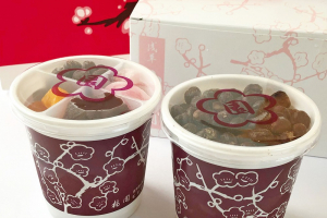 浅草梅園のお土産用あんみつ