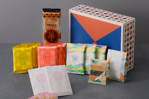 坂角総本舖の海老煎餅詰合せ えび蔵 箱入り