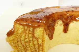 バウムブリュレ ～焦がしキャラメル～の断面