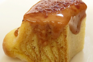 レンジで温めたバウムブリュレ ～焦がしキャラメル～