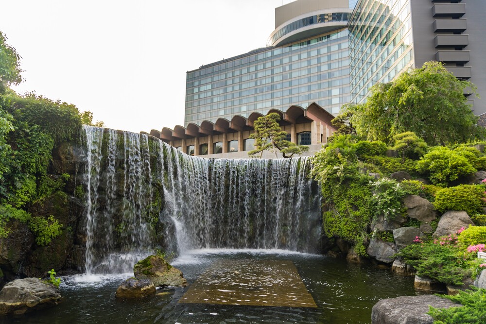 ホテルニューオータニの日本庭園