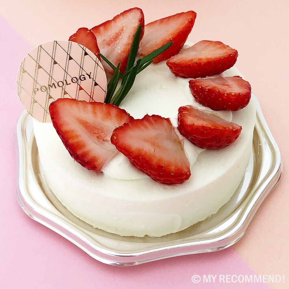 ポモロジーのショートケーキ