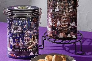 カルディのハロウィンキャニスター缶