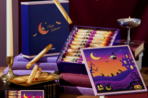 ヨックモックのハロウィン シガール