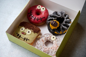 ラシーヌ ドーナツアンドアイスクリームのハロウィン限定ドーナツ