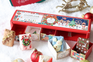 カフェ オウザンのクリスマス限定キューブラスク