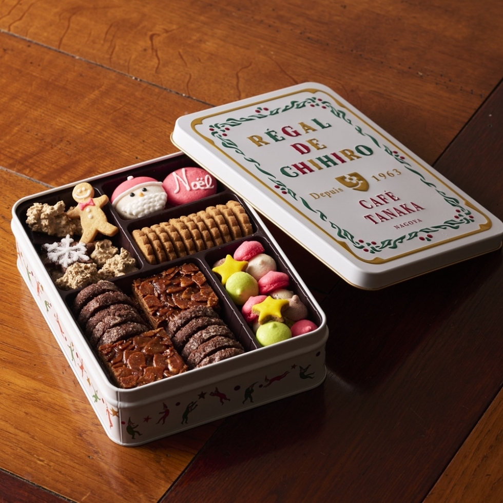 カフェタナカのクリスマス限定缶