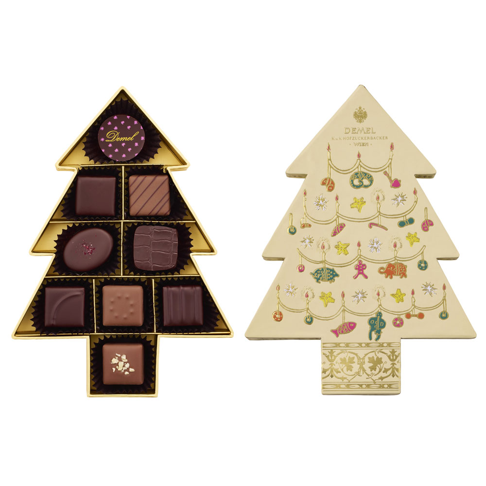 デメルのクリスマスラベル