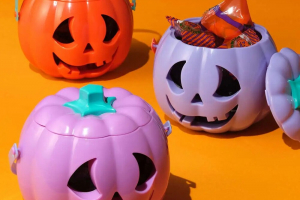 カルディのパンプキン ラッフィングライトポット