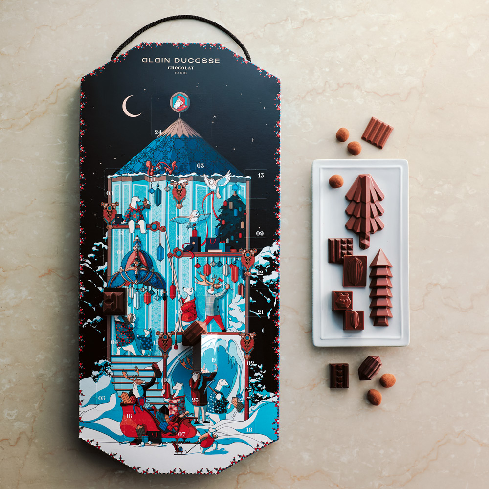 ル・ショコラ・アラン・デュカスの2025年のアドベントカレンダー