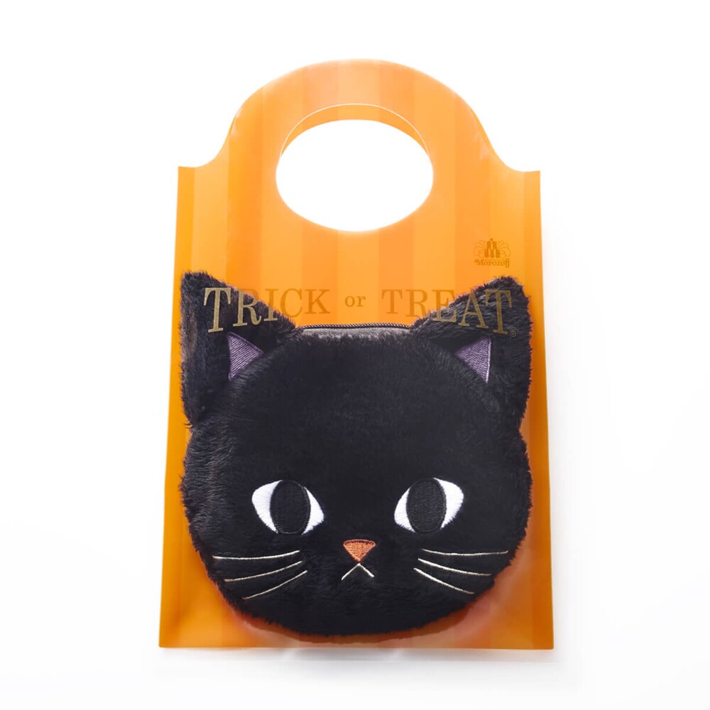 モロゾフのハロウィン,黒猫のポーチのショッパー
