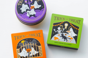 モロゾフのハロウィンのお菓子,缶入り