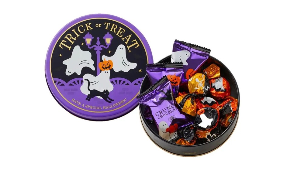 モロゾフのハロウィンのお菓子,缶入り