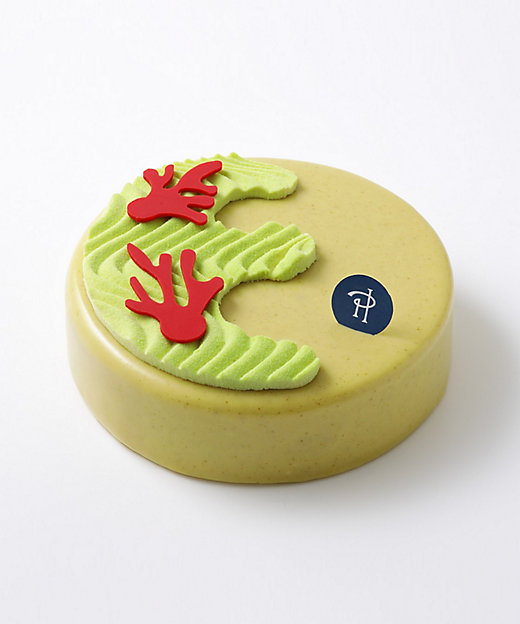 ピエール・エルメ・パリの2025年のクリスマスケーキ,ミロワール フレーズ ピスターシュ