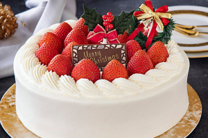 千疋屋総本店のクリスマスクイーンストロベリーショートケーキ丸スペシャル