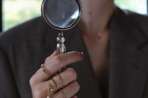 ヴイエー ヴァンドーム青山のキュービックジルコニア 2wayピアス