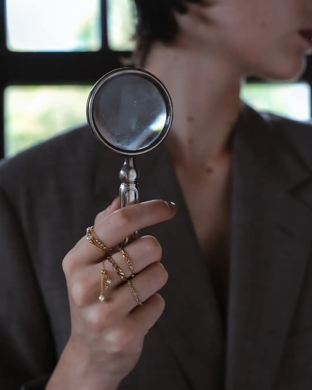 ヴイエー ヴァンドーム青山のキュービックジルコニア 2wayピアス