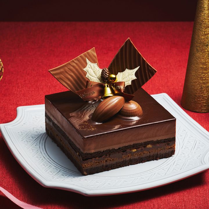 バニラビーンズのクリスマスケーキ