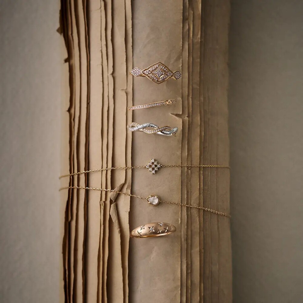 アガットのTHE　BASICコレクションのリング