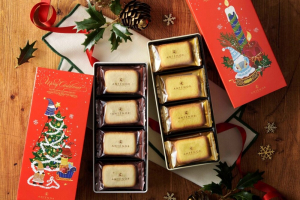 アンテノールのラングドシャ・ショコラ,クリスマスラッピング