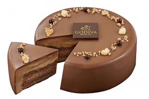 ゴディバのクリスマスケーキ