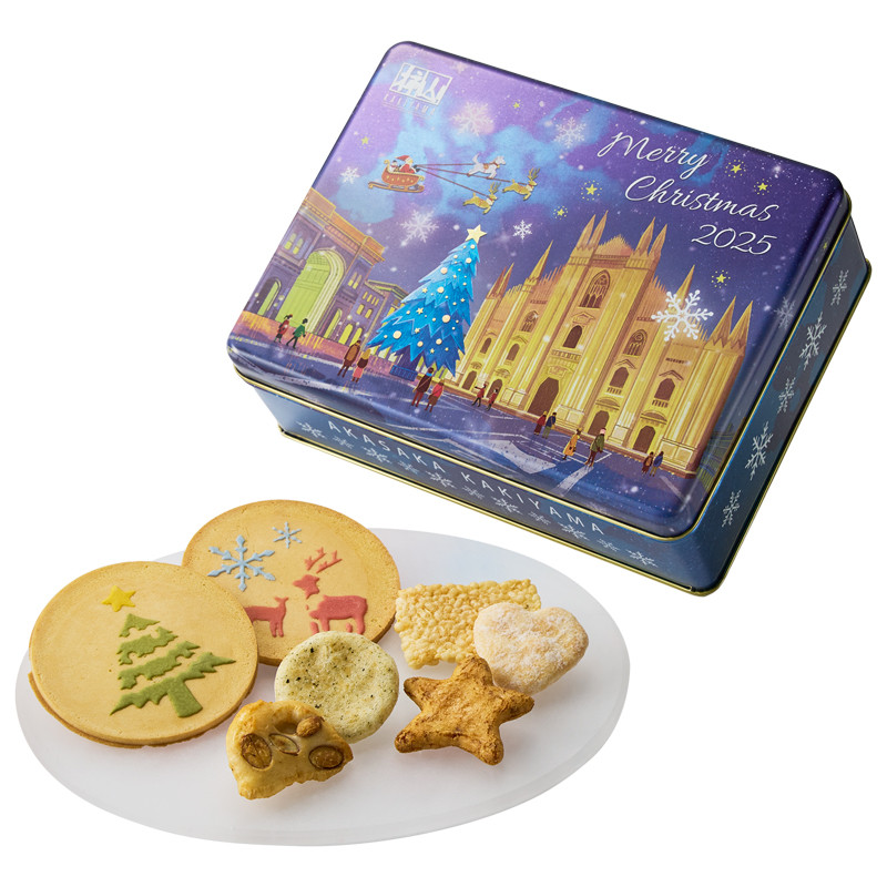 赤坂柿山のクリスマスおかき