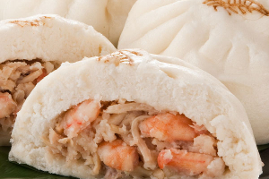 横浜中華街 萬珍樓の肉まん