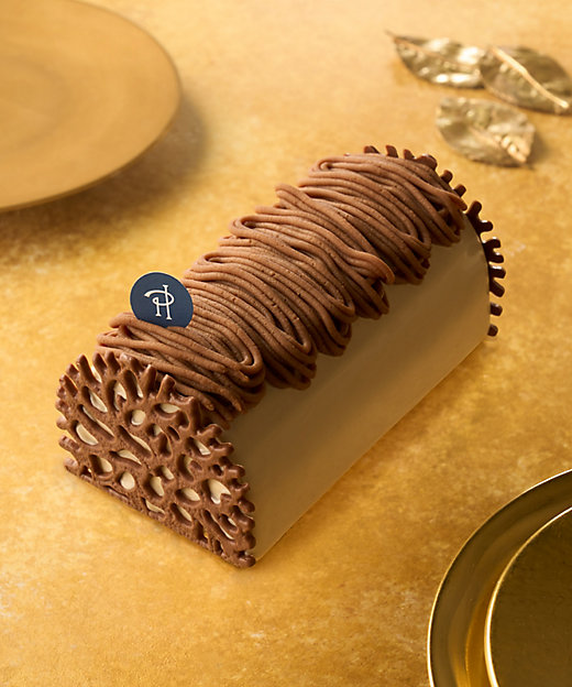 ピエール・エルメ・パリの2025年のクリスマスケーキ,ビュッシュ モンブラン ア マ ファッソン