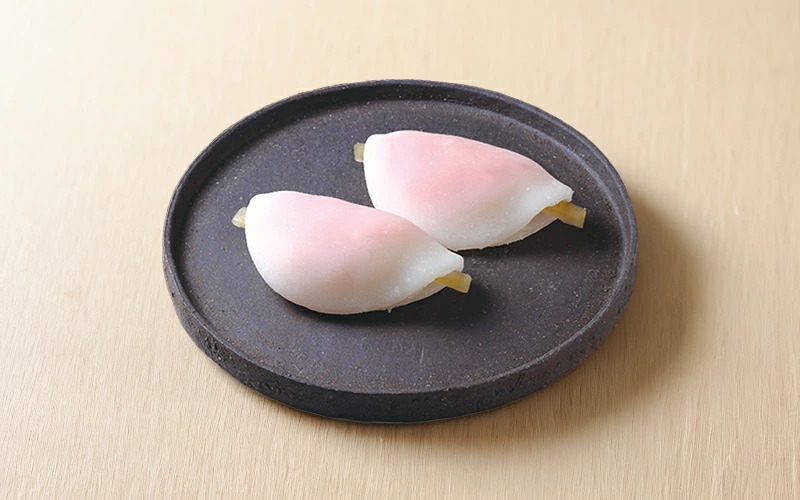 風流堂の花びら餅