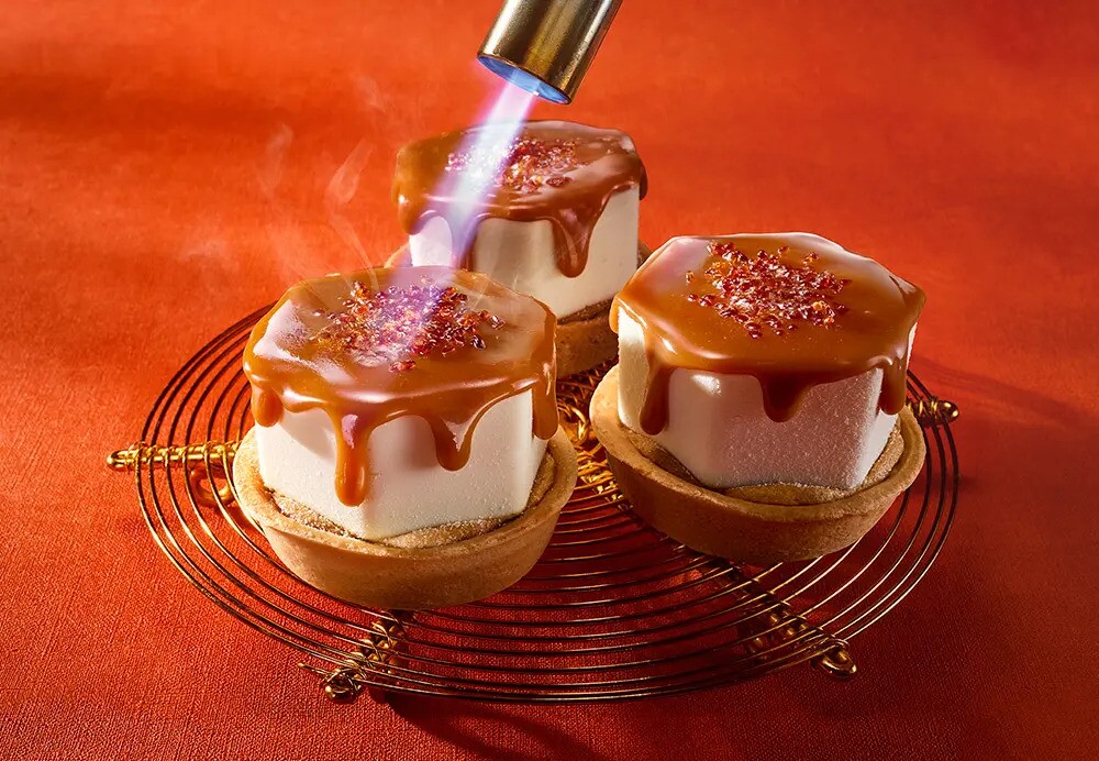 ザ・キャラメルクラウンのキャラメルフォンデュ・チーズケーキ メルティクラウン