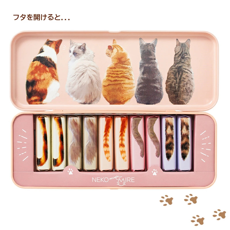 メリーチョコレートのバレンタイン,ねこみゃみれ ねこぜ缶 10個入