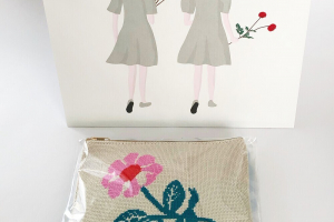 タルティンニットポーチ（ピンク）