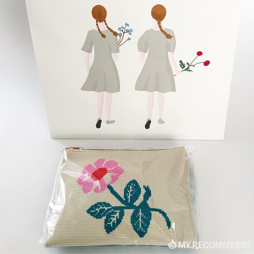 タルティンニットポーチ（ピンク）