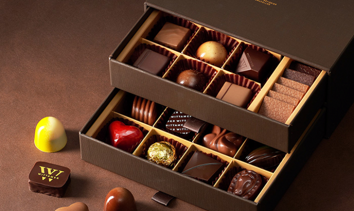 チョコレート,豪華,宝石箱の画像