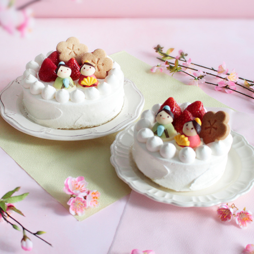 ア・ラ・カンパーニュのひな祭りケーキ
