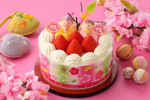 銀座コージーコーナーのひな祭りショートケーキ