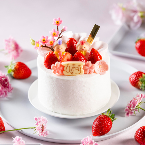 モンシェールのひな祭りケーキ