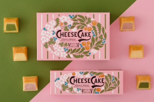 資生堂パーラーの春のチーズケーキ