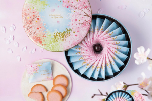 ヨックモック,春限定缶