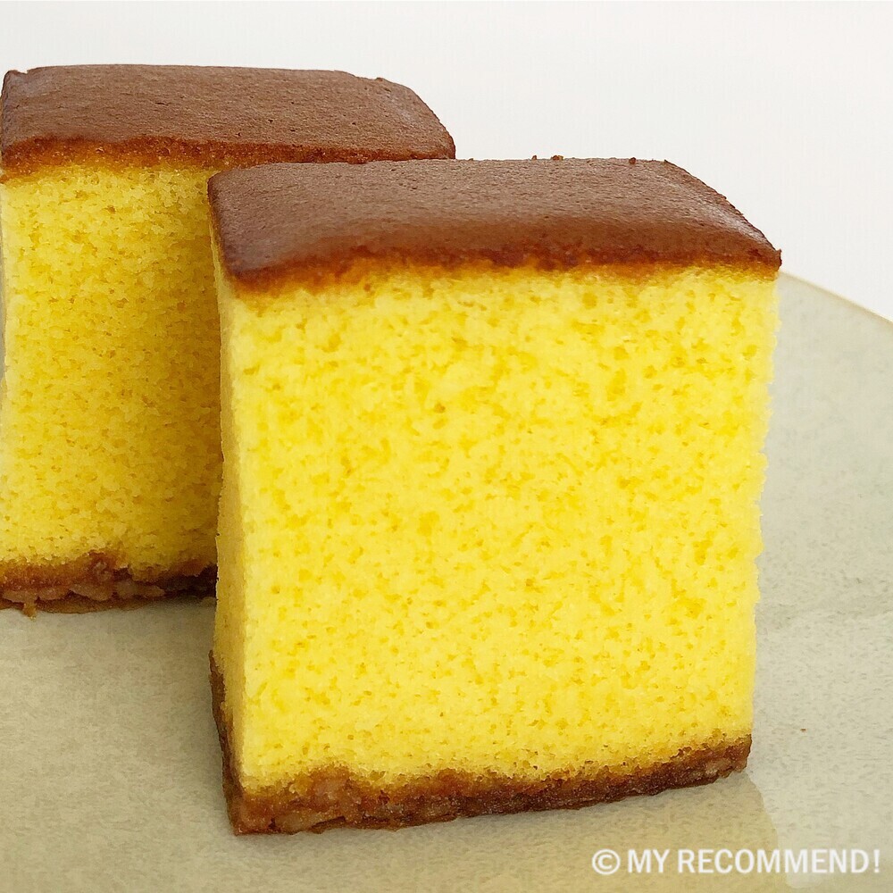 福砂屋のキューブカステラ