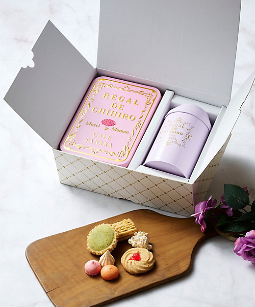 カフェ タナカのクッキーと紅茶のセット