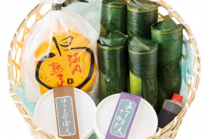 お中元,和菓子の画像