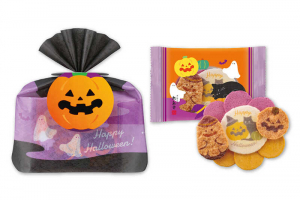 ハロウィンのせんべい